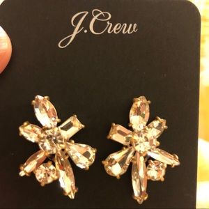 JCrew Gemstone Burst Earrings